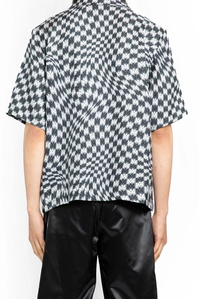 Shop Amiri Shirts In Black&amp;white