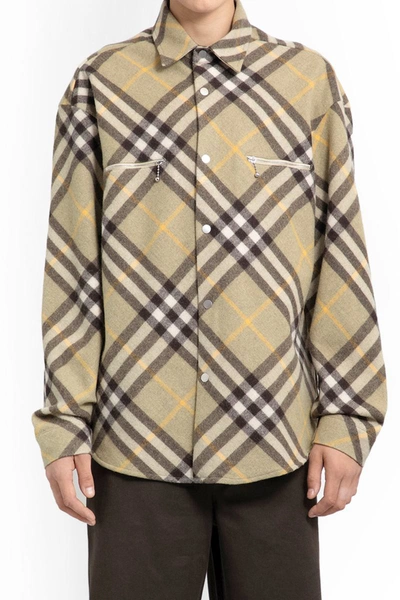 Shop Burberry Shirts In Multicolor
