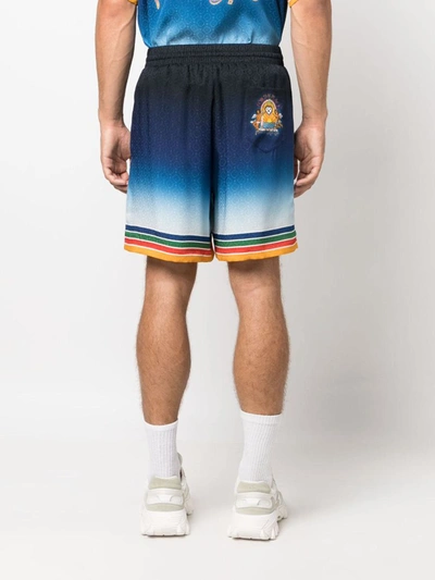 Shop Casablanca Shorts In Multicolor