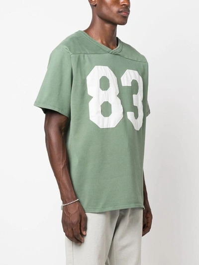 Shop Erl T-shirts In Green