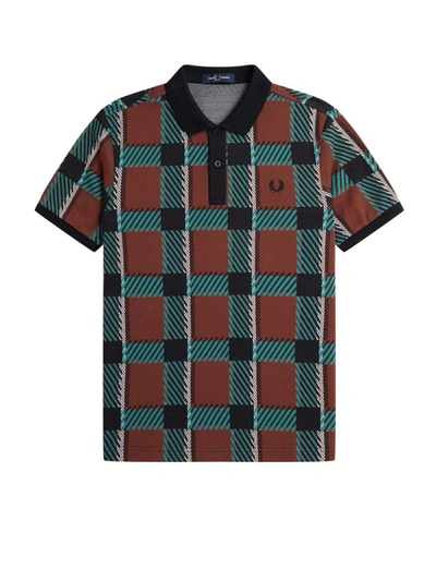 Shop Fred Perry Polo Shirt In Brown