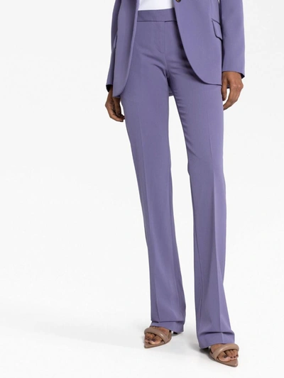 Shop Stella Mccartney Trousers In Purple