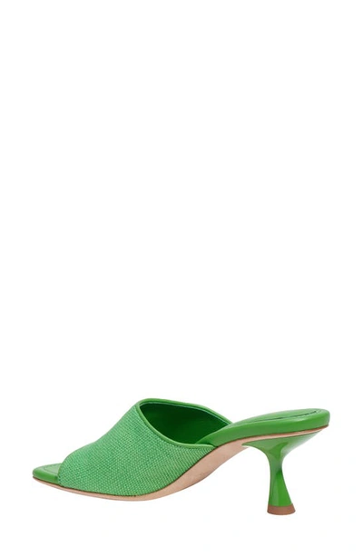 Kate Spade Malibu Summer Raffia Slide Sandals In Ks Green