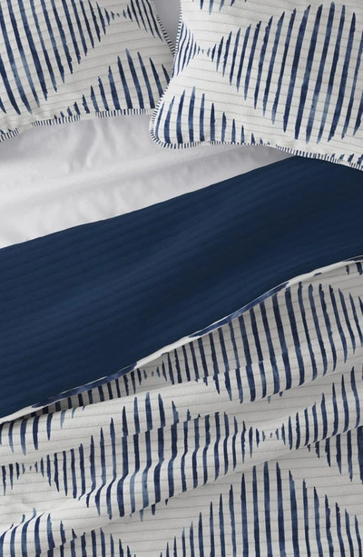 Ienjoy Home 3-piece Distressed Print Quilt Set In Navy
