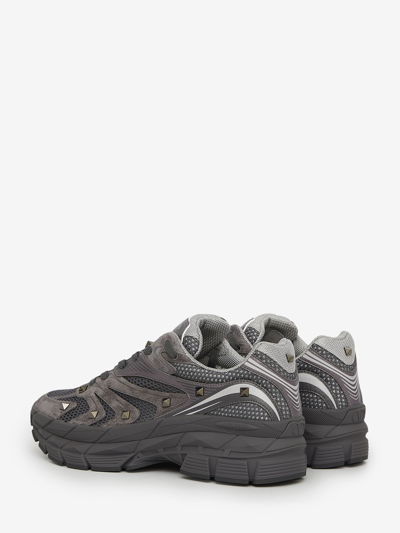 Shop Valentino Ms2960 Sneakers In Grey