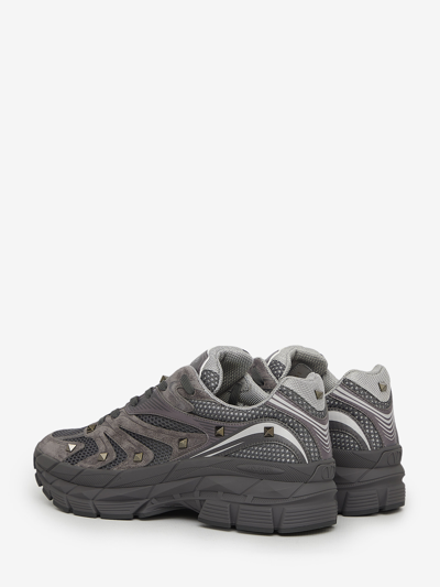 Valentino Ms-2960 Low-top Trainer In Grey