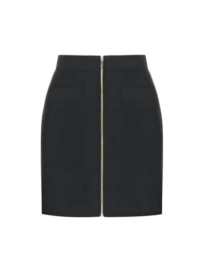 Shop Knitss Women's Kelly Wool-blend Mini Skirt In Black