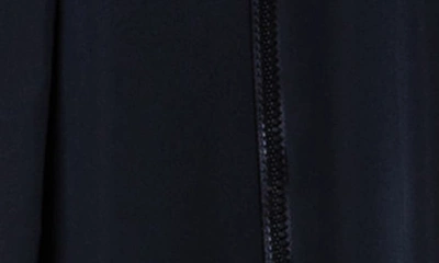 Shop Akris Punto Belted Taffeta Skirt In Black