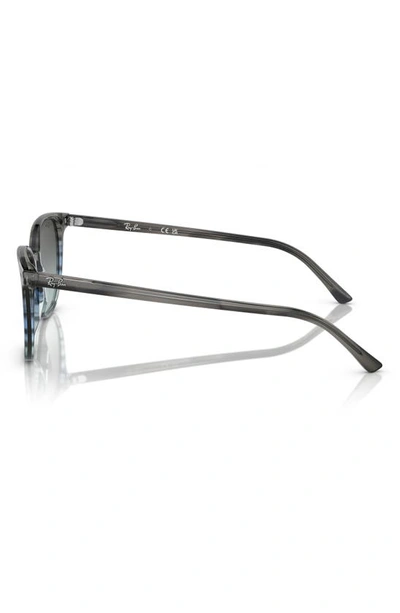 Ray Ban 52mm Square Sunglasses In Grey Gradient