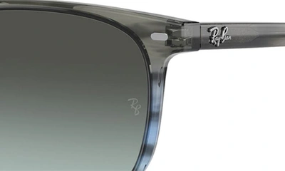 Ray Ban 52mm Square Sunglasses In Grey Gradient