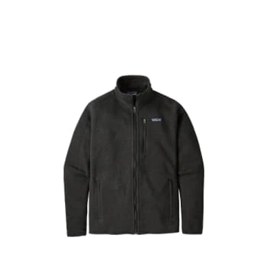 Shop Patagonia M's Better Sweater Jkt In Black