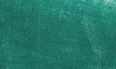 Woven & Weft Solid Plush Velour Sheet Set In Aqua