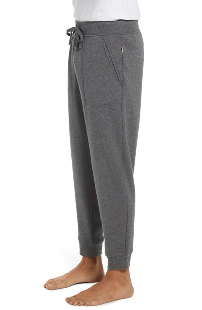 Shop Ugg Hank Joggers In Charcoal Heather