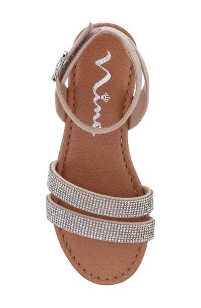 Shop Nina Kids' Cameena Ankle Strap Sandal In Alamo Tan Nubuck
