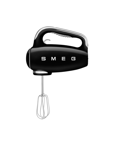 Smeg Black Retro-style Hand Mixer In Black