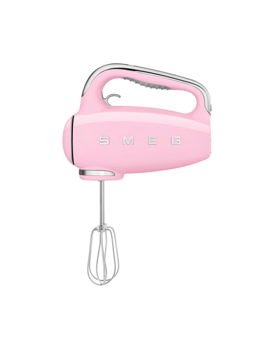 Shop Smeg 50's Retro Style Hand Mixer In Pink