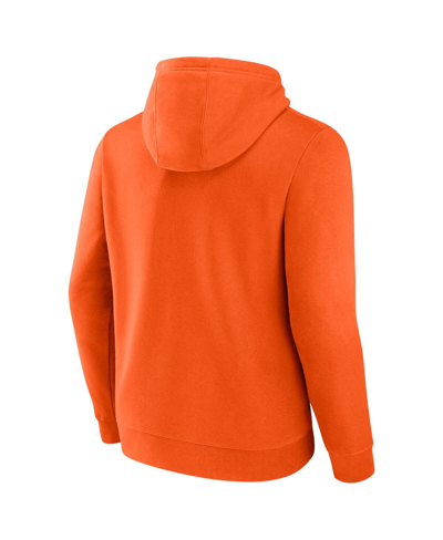 Fanatics Branded  Orange Houston Astros 2023 Postseason Locker Room Pullover Hoodie In Orange