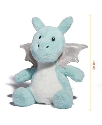 Geoffrey's Toy Box Led Light-up Dragon Plush Stuffed Animal, Created For Macy's In Light,pastel Green