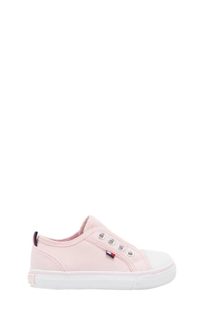 Shop Tommy Hilfiger Kids' Core Laceless Sneakers In Light Pink