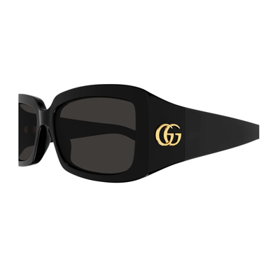 Shop Gucci Gg1403s 001 Sunglasses In Nero