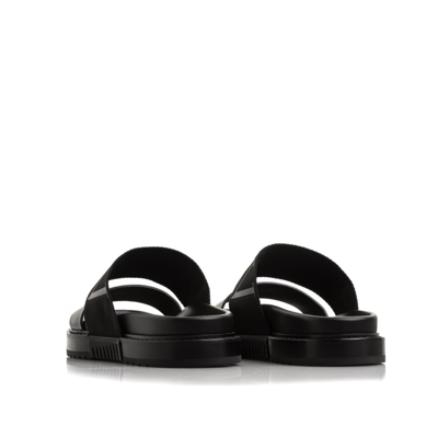 Shop Valentino Garavani Vlnt Sandals In Black
