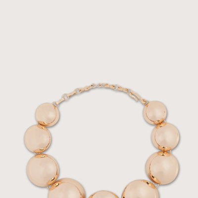 Shop Simon Miller Dome Necklace In Star Gold