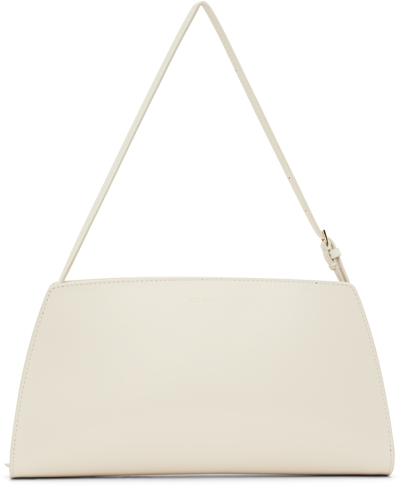 Shop The Row Off-white Dalia Baguette Bag In Ivory Shg
