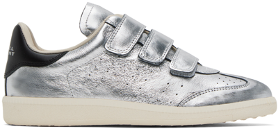 Shop Isabel Marant Silver Beth Sneakers In 08si Silver