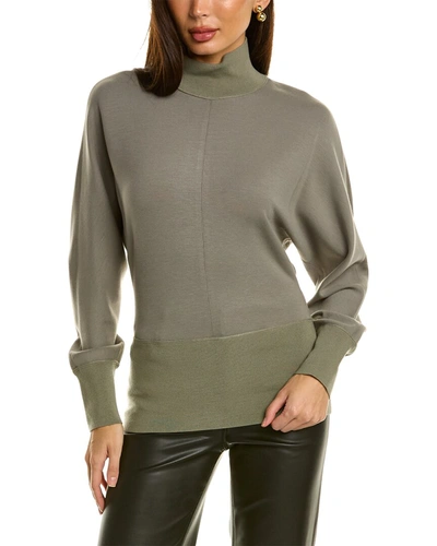 Shop Theory Turtleneck Top In Green