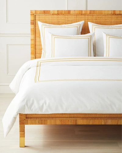 Shop Serena & Lily Soho Sateen Duvet