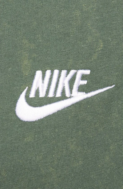 Shop Nike Sportswear Embroidered Logo T-shirt In Fir