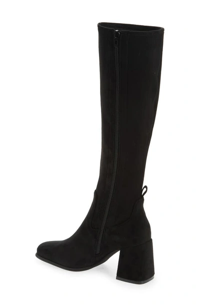 Jeffrey Campbell Hot Lava Boot In Black Suede
