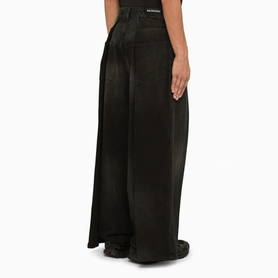Shop Balenciaga Double Side Trousers In Black