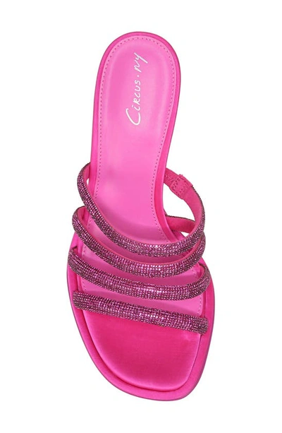 Shop Circus Ny By Sam Edelman Heddie Slide Sandal In Pink Punch