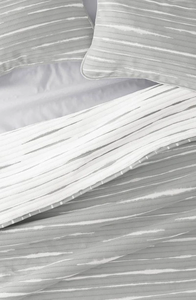 Ienjoy Home Homespun Horizon Reversible Comforter & Shams Set In Light Gray