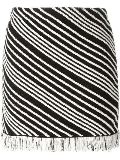 Shop Sonia Rykiel Striped Mini Skirt