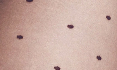 Falke Polka Dot Tights In Marine