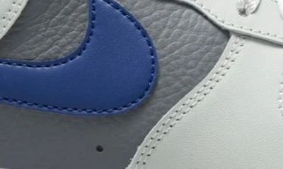 Shop Nike Air Force 1 '07 Lv8 Sneaker In Silver/ Royal Blue/ White