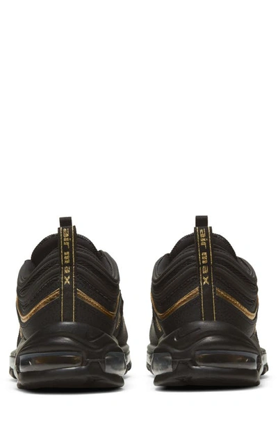 Shop Nike Air Max 97 Sneaker In Black/ Metallic Gold
