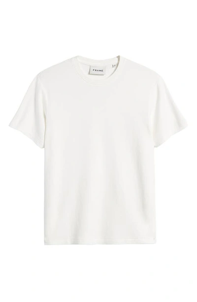 Shop Frame Duo Fold Cotton T-shirt In White