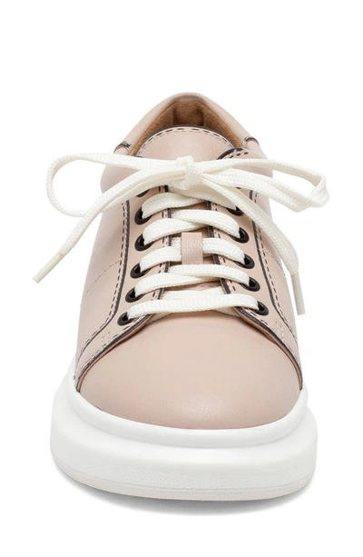 Linea Paolo Kelsey Sneaker In Blush Pink Leather