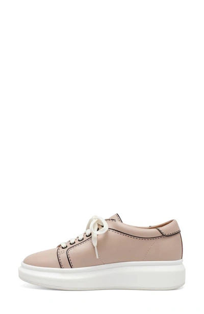 Linea Paolo Kelsey Sneaker In Blush Pink Leather