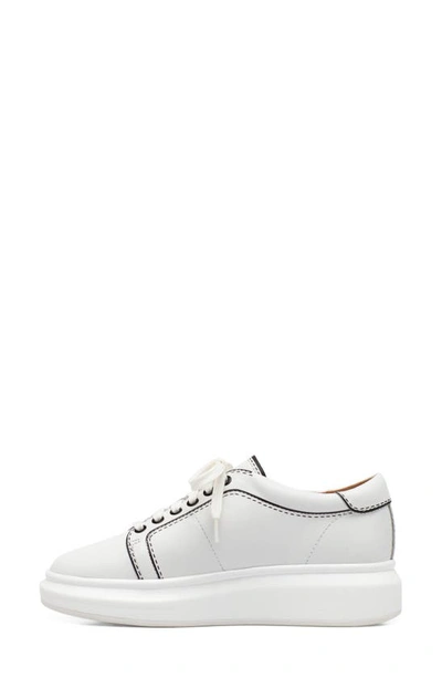 Linea Paolo Kelsey Sneaker In White Leather