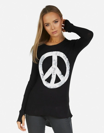 Shop Lauren Moshi X Mckinley X Vintage Peace In Black