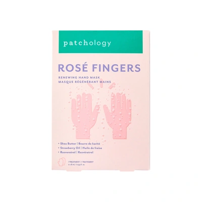 Patchology Rosé Fingers Hydrating And Anti-aging Hand Mask In Default Title