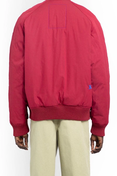 Shop Burberry Jackets In Red