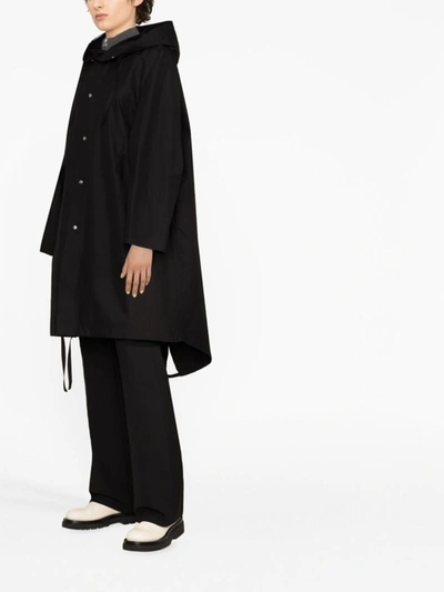 Shop Jil Sander Coats In Black