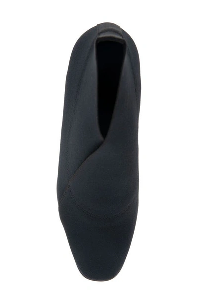 Aerosoles Anini Boot-ankle Boot-wedge In Black Elastic