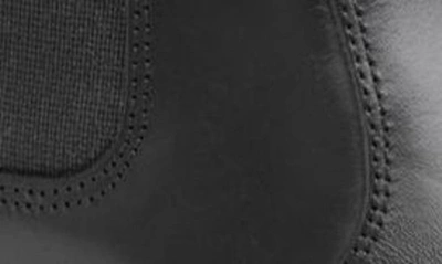 Johnston & Murphy Lewis Chelsea Boot In Black Full Grain
