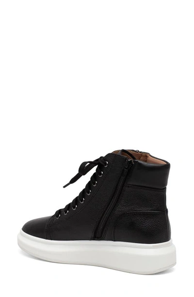 Linea Paolo Tanya High Top Sneaker Boot In Black